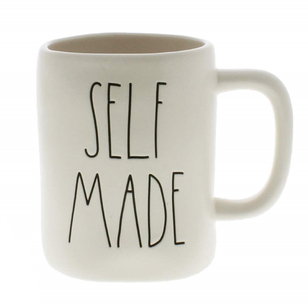 Rae Dunn Artisan by Magenta Ceramic Ivory Colored Self Made Mug Coffee Cup